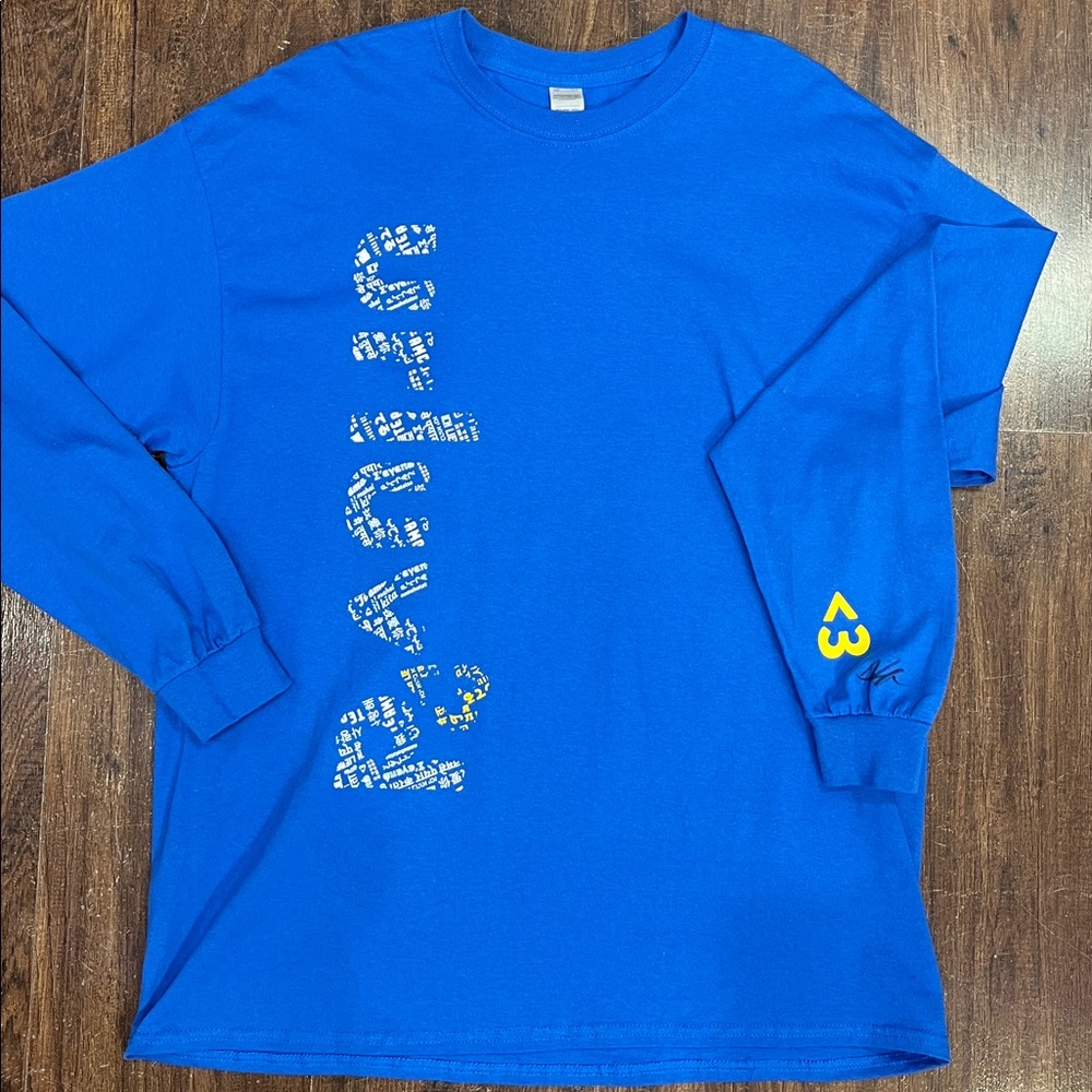 Noah Beck signed ur luv’d long sleeve shirt